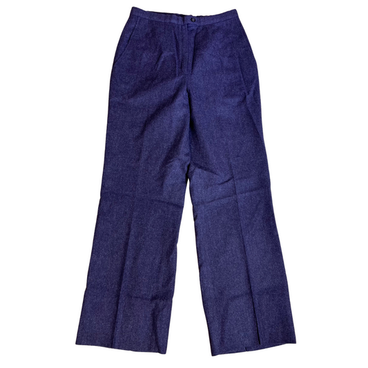 1980s Violet Wool Trousers by PENDLETON