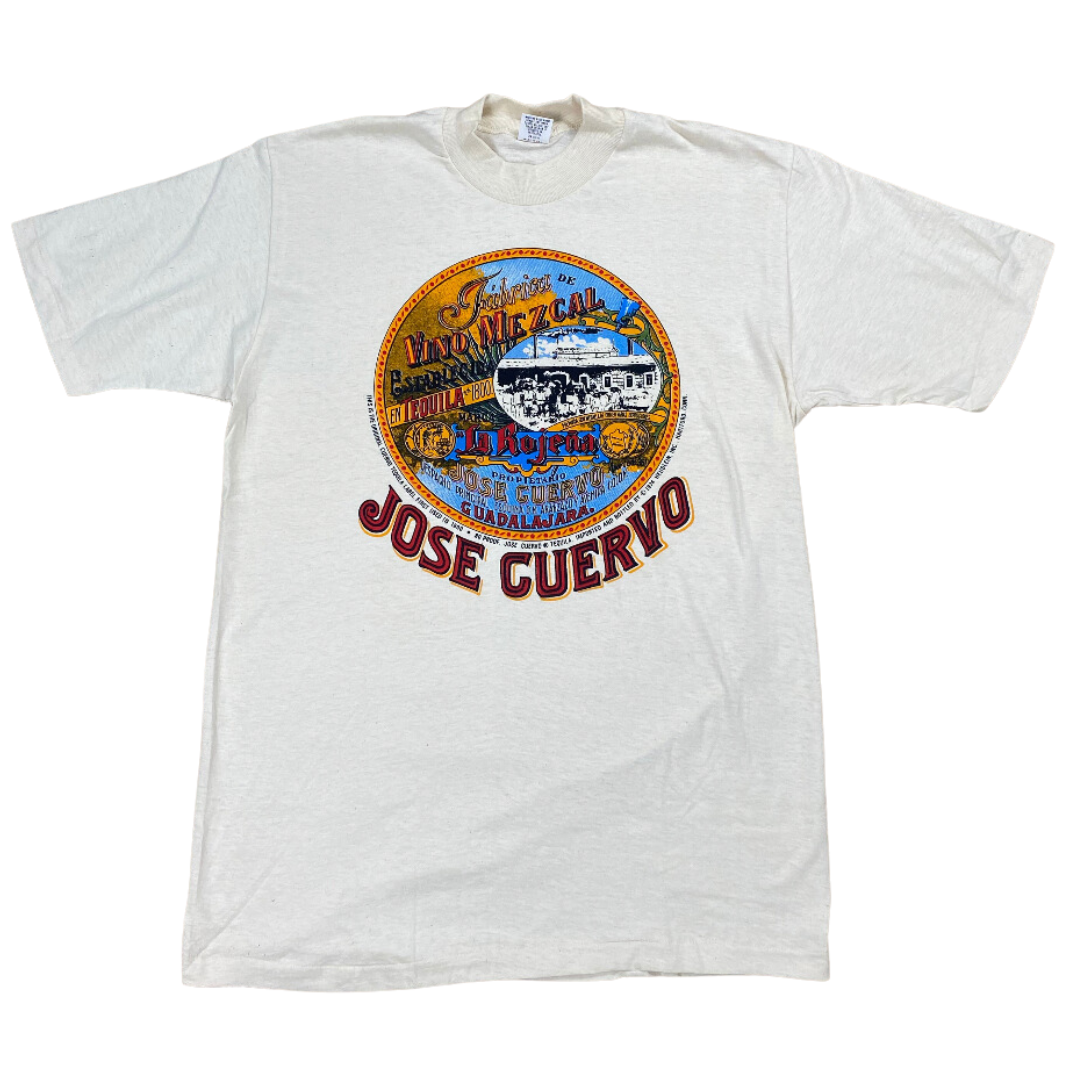 1980s Deadstock Jose Cuervo T-Shirt by HI CRU / STEDMAN