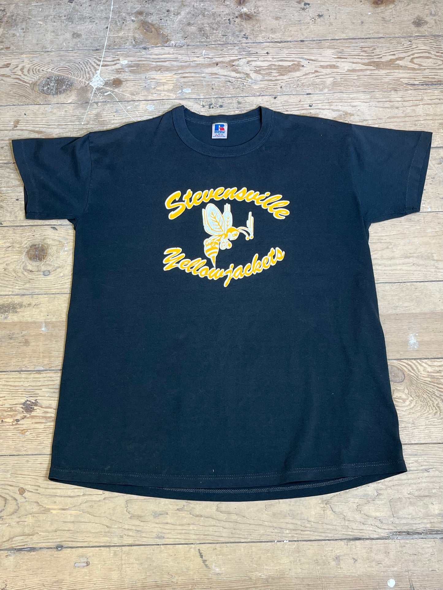 Vintage Stevensville Yellowjackets T-Shirt by Russel Athletics