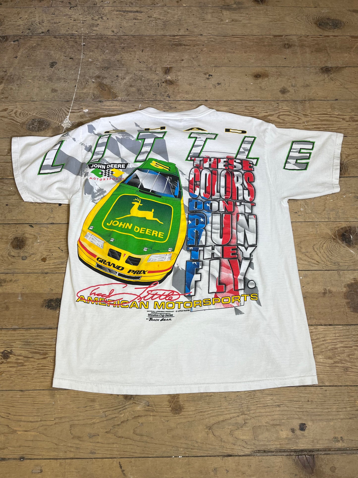 1997 Chad Little Nascar T-Shirt by Tultex