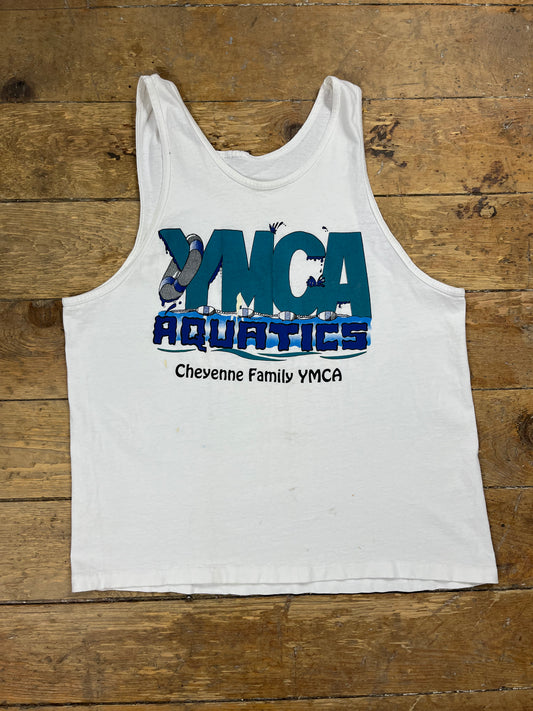 Vintage YMCA Aquatics Staff Tank Top