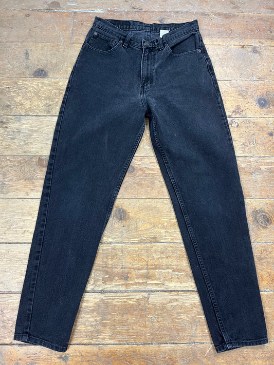 1990s Black Denim Jeans by JORDACHE