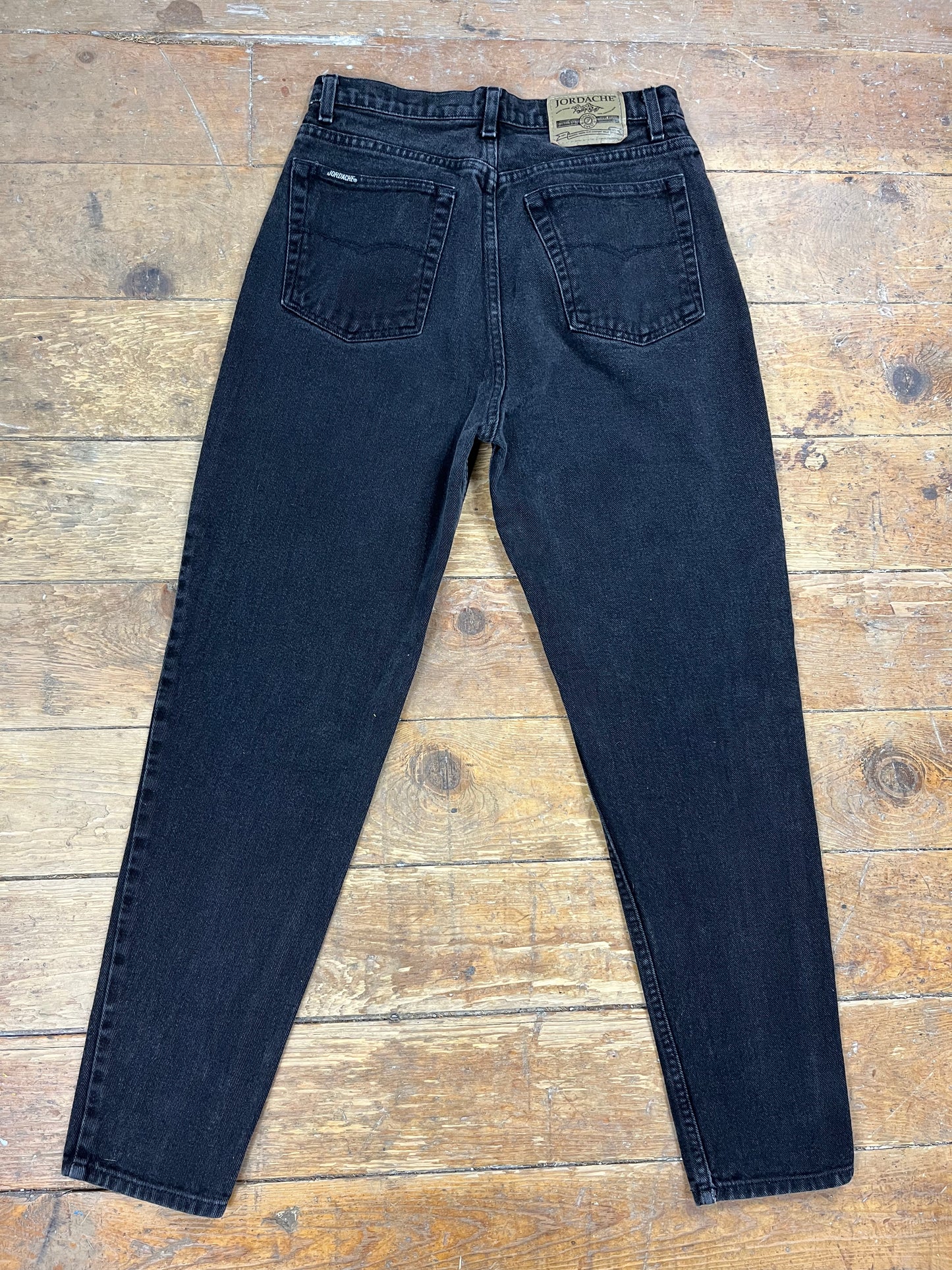 1990s Black Denim Jeans by JORDACHE