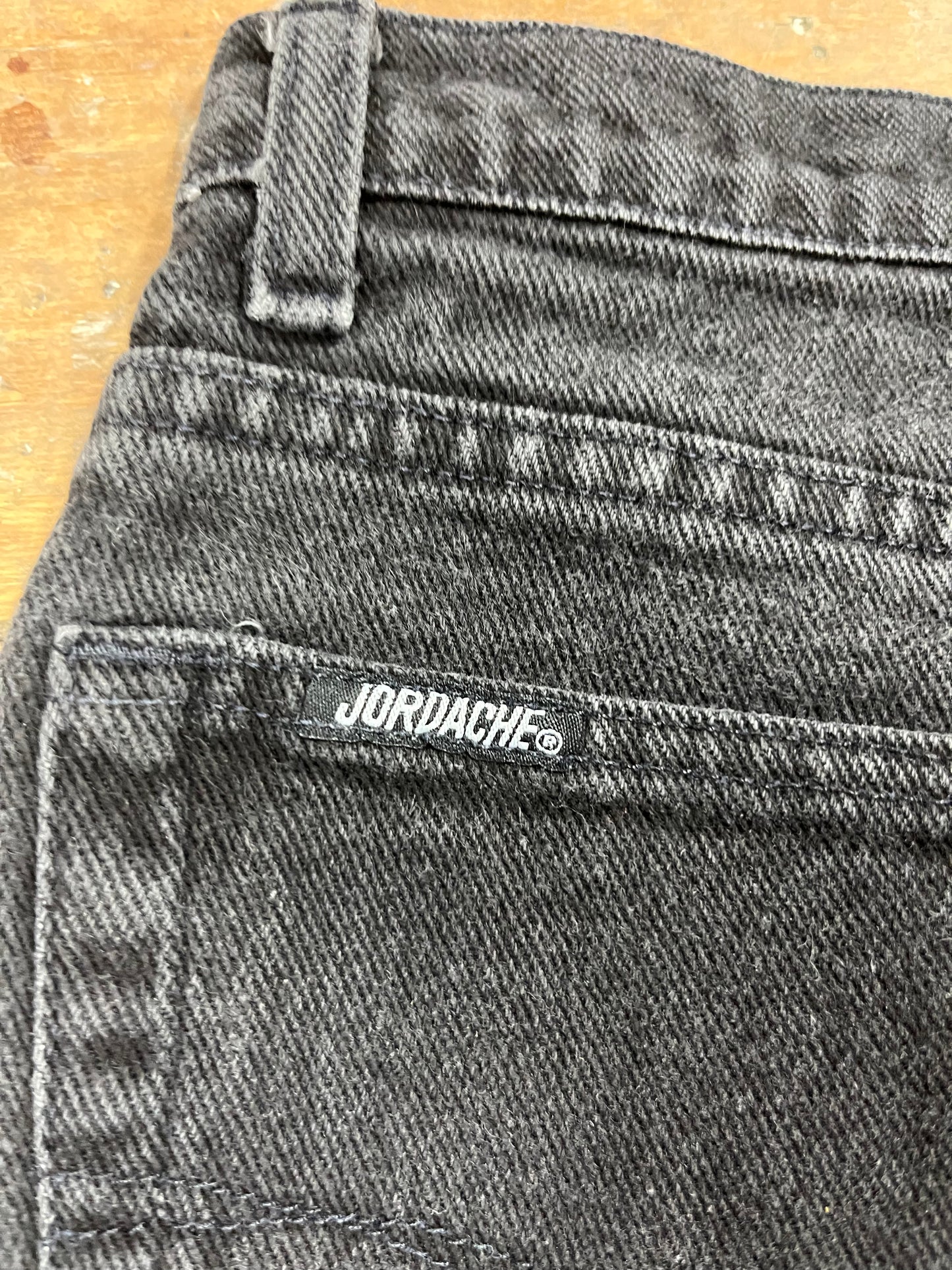 1990s Black Denim Jeans by JORDACHE