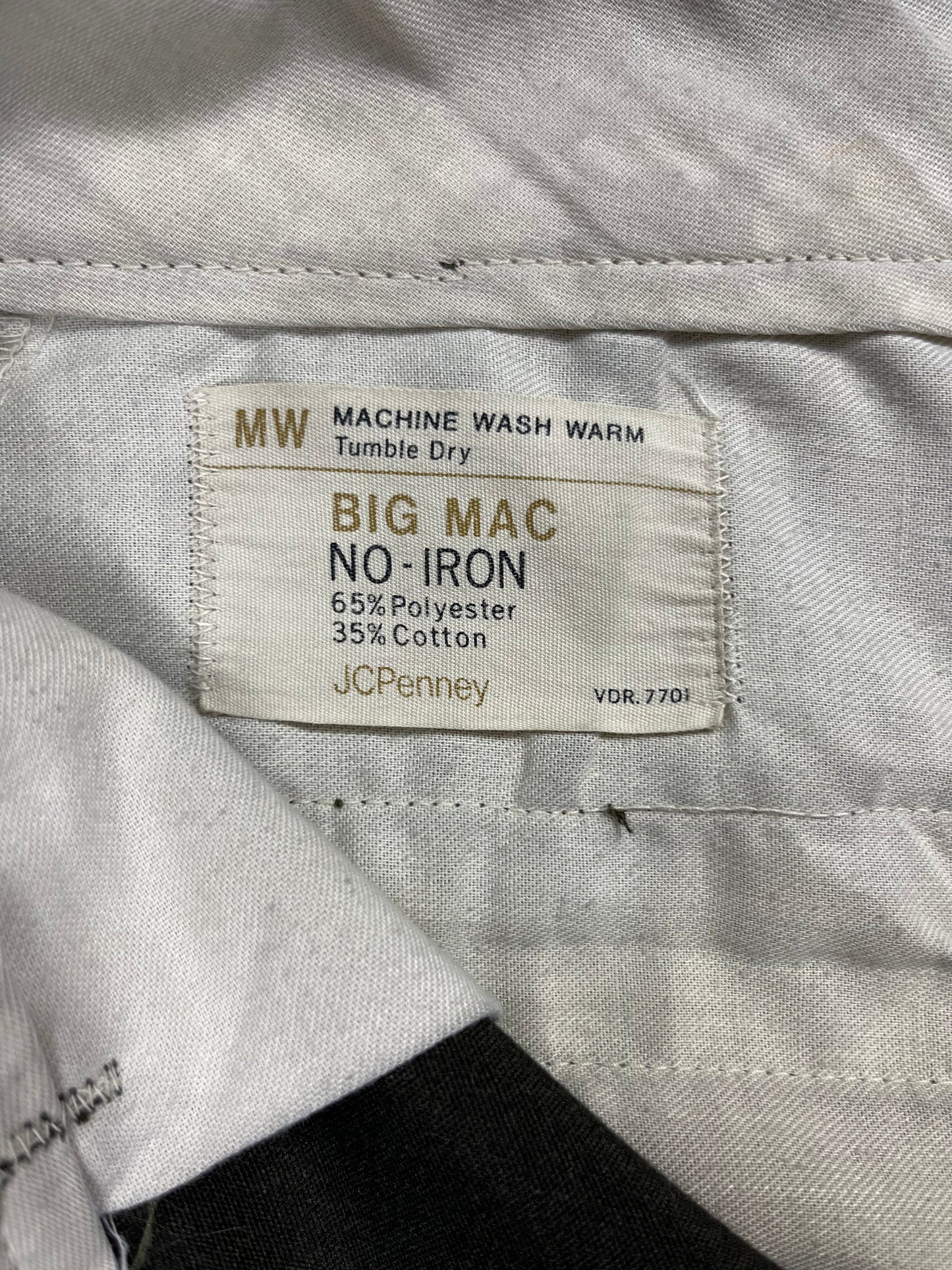 1970s Forest Green Twill Trousers by BIG MAC, JCPenney