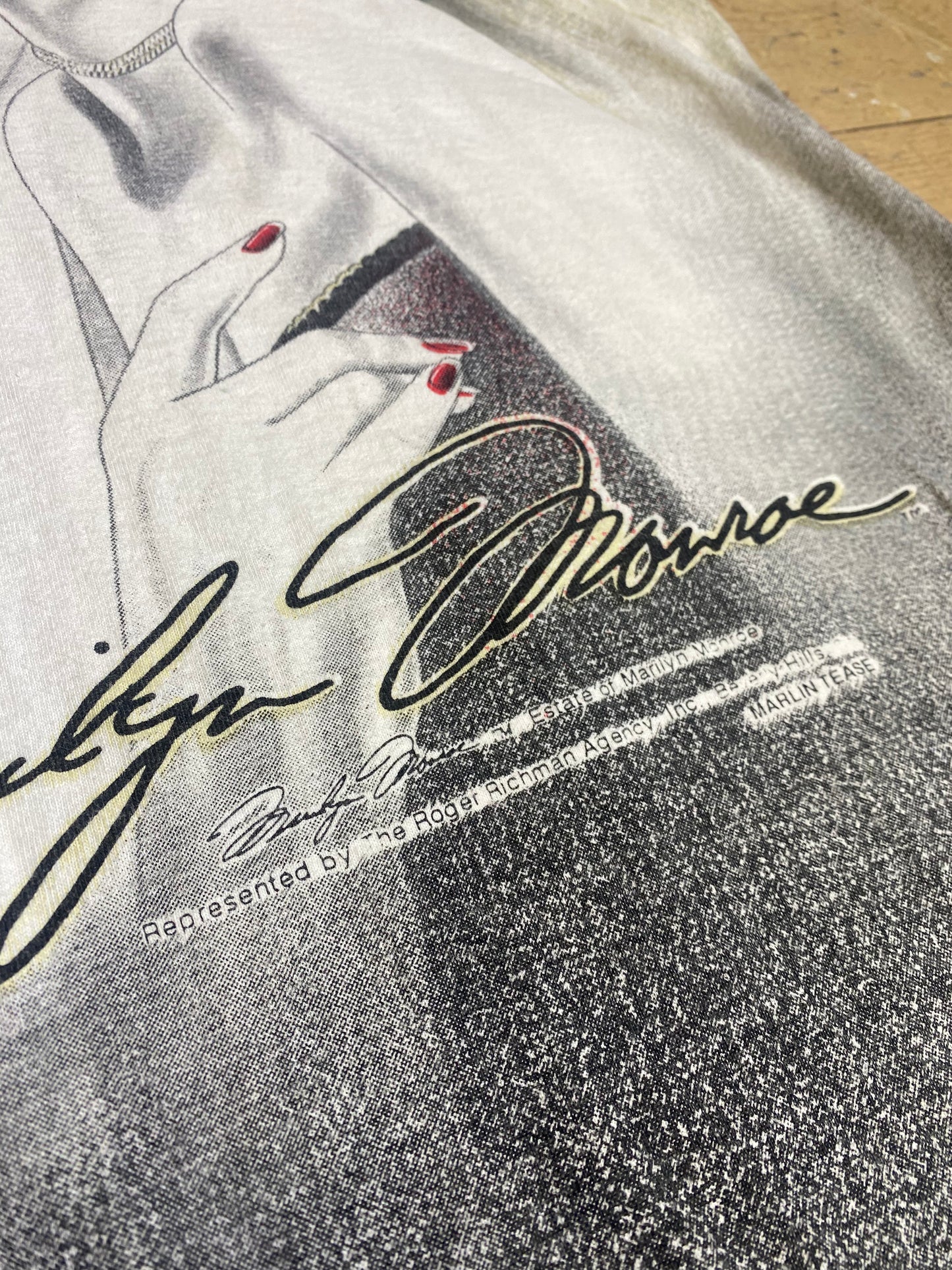 1990s Marilyn Monroe Graphic T-Shirt by Marlin Tease