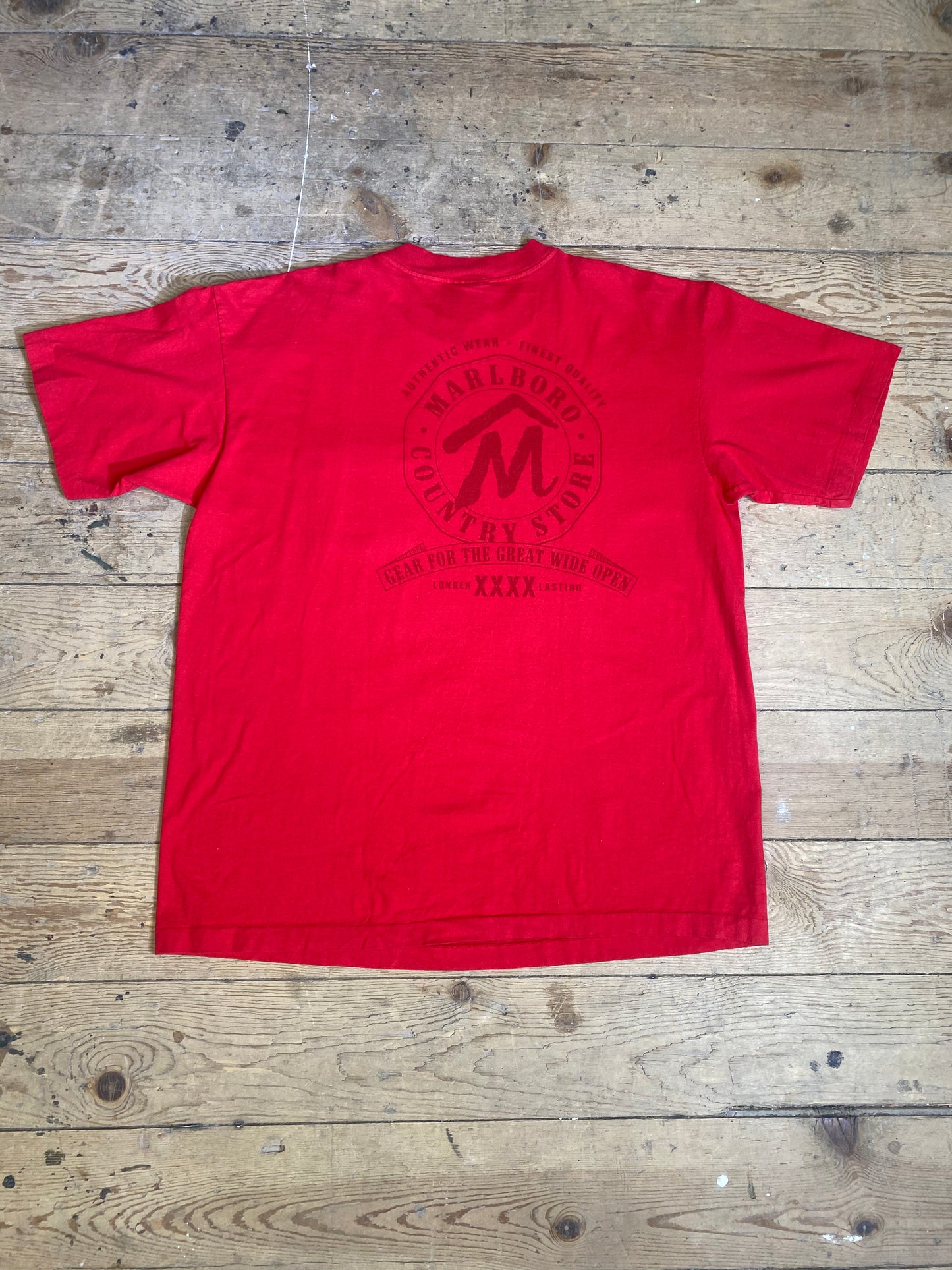 1990s Graphic Pocket T-Shirt by Marlboro Country Store