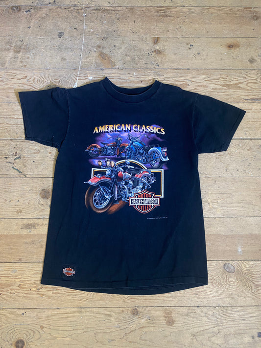 1992 Harley Davidson Anchorage, Alaska Graphic T-Shirt by Delta