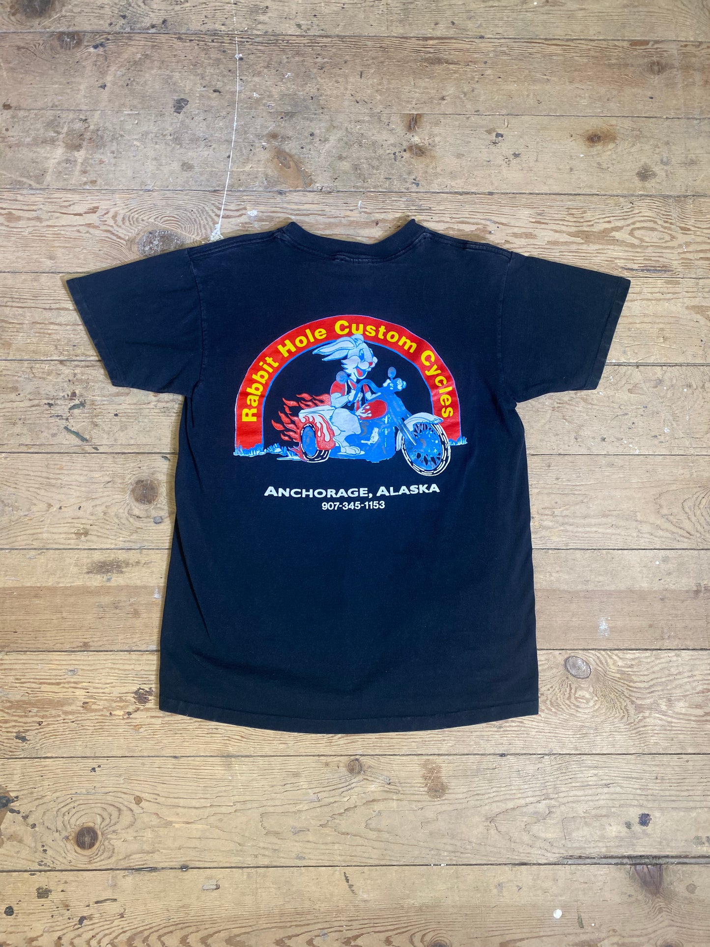 1992 Harley Davidson Anchorage, Alaska Graphic T-Shirt by Delta