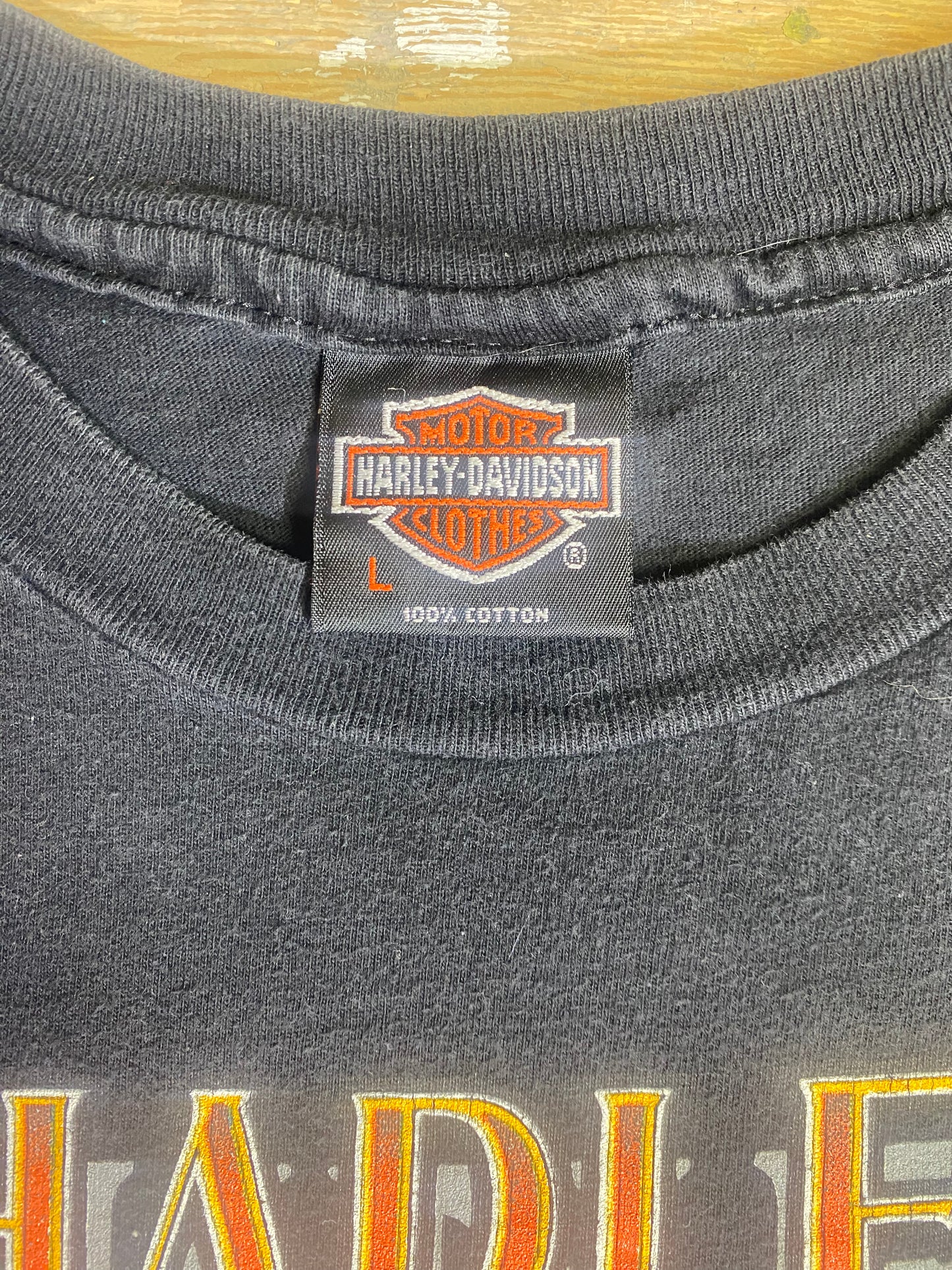 1991 Harley Davidson Graphic T-Shirt by Harley Davidson Motor Clothes