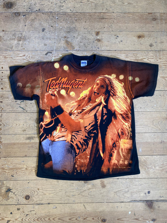 1995 Ted Nugent Whiplash Bash Graphic T-Shirt by Tultex