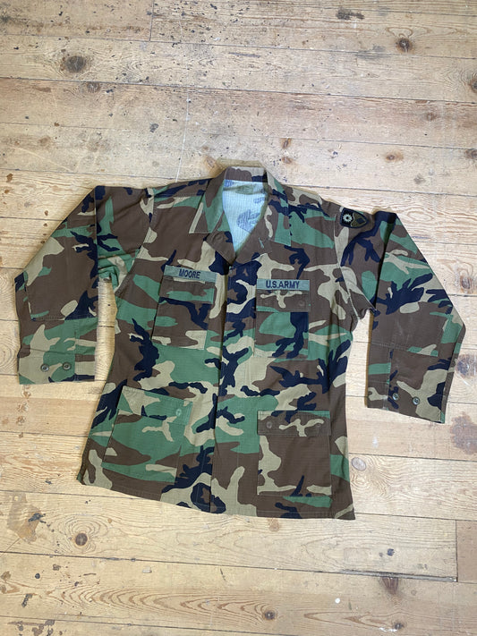 U.S. Army Woodland Camouflage Pattern Combat Military Coat