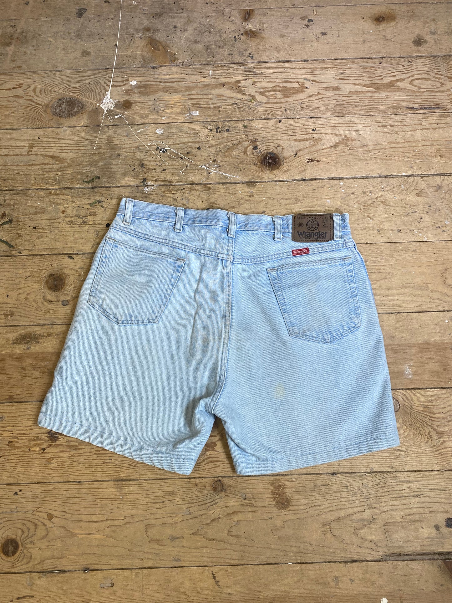 Vintage Light Wash Denim Shorts by Wrangler