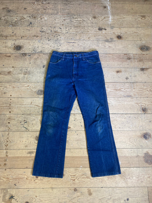 1980s Dark Wash Denim Jeans by Rustler