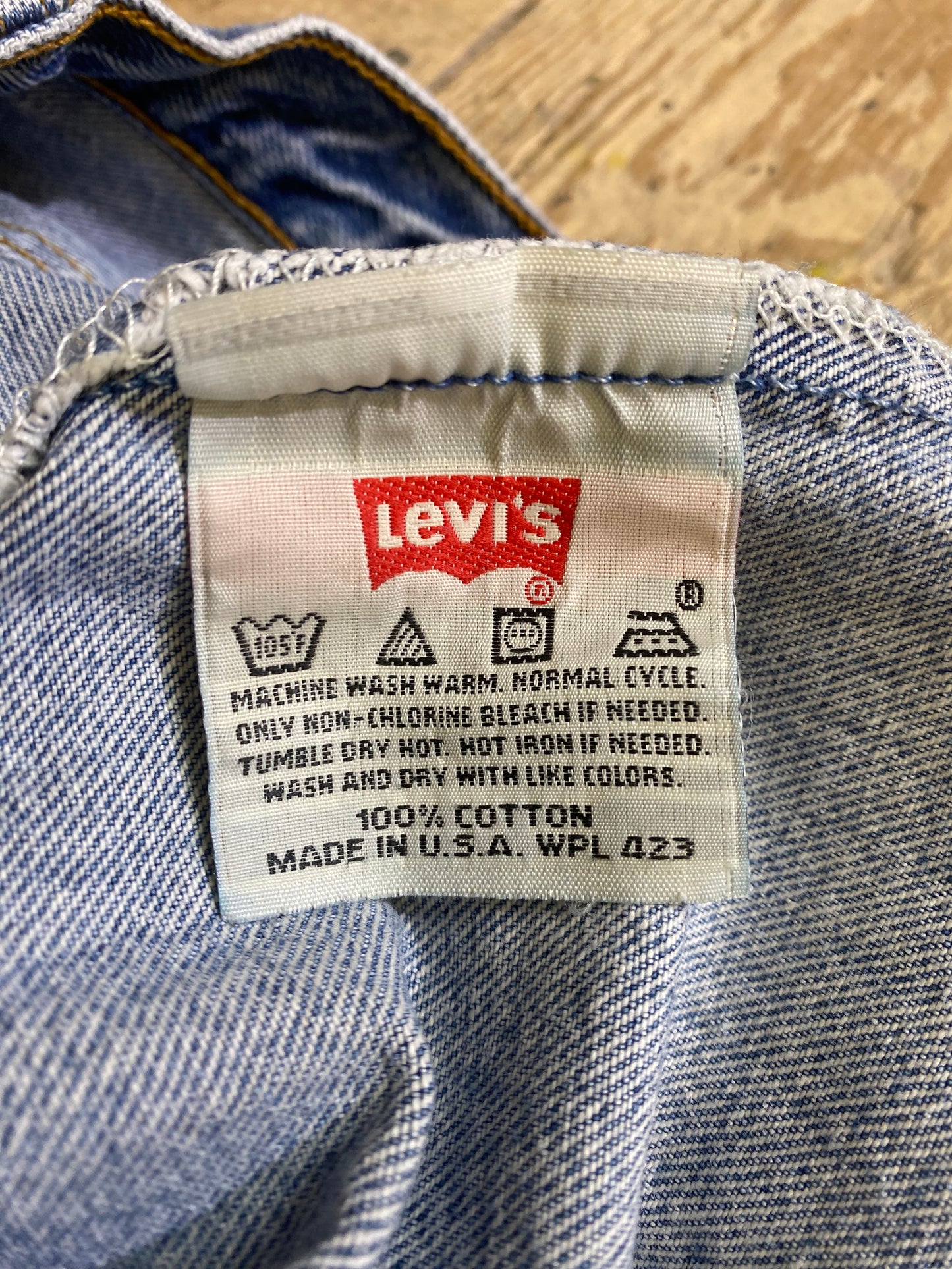 1990s 501 Mid-Wash Denim Jeans by LEVI'S