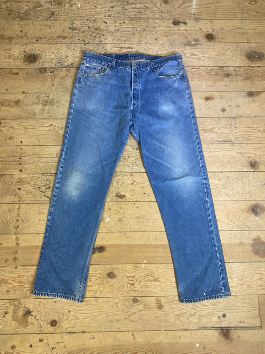 1990s 501XX Mid-Wash Denim Jeans by LEVI'S