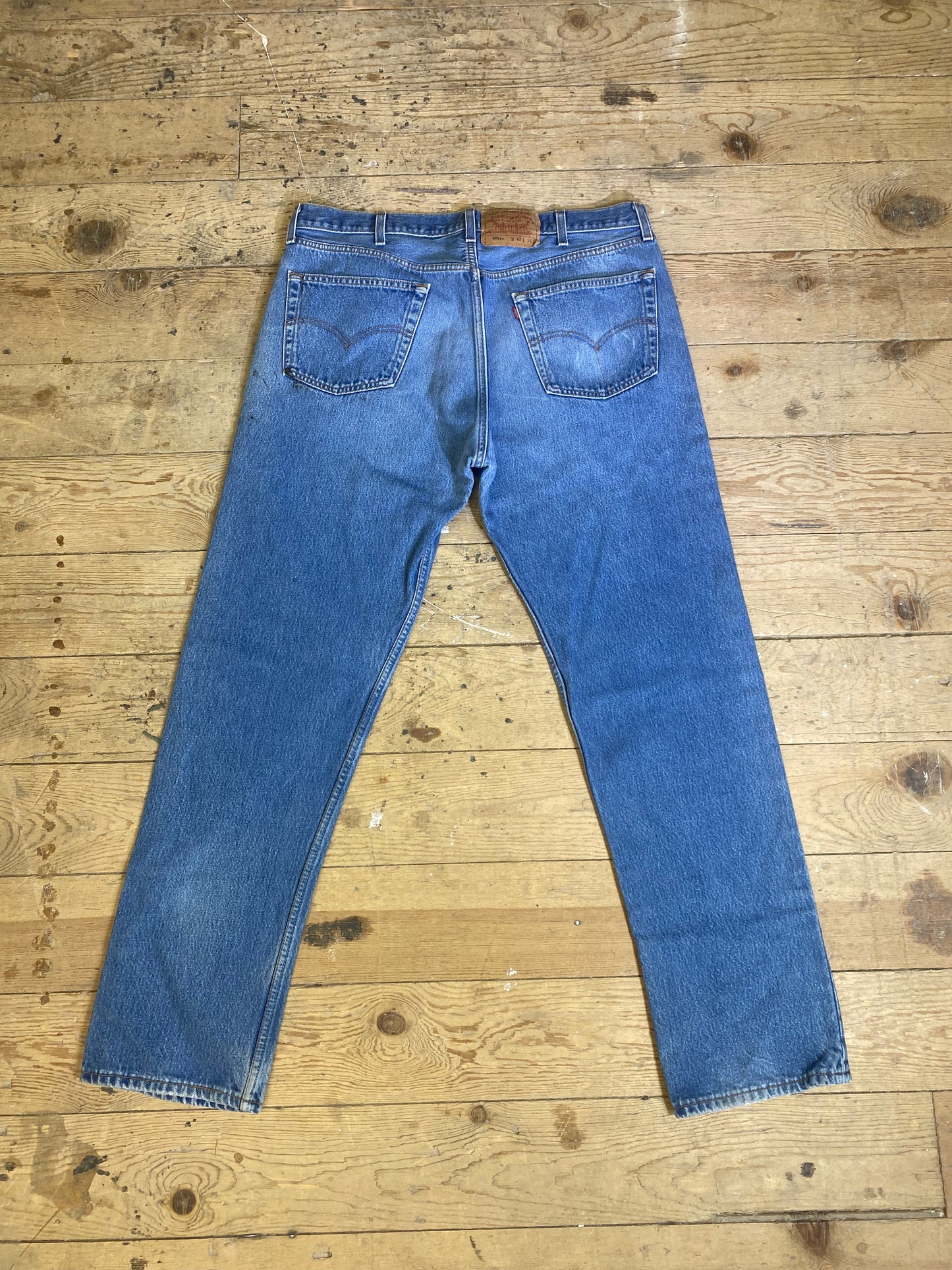 1990s 501XX Mid-Wash Denim Jeans by LEVI'S