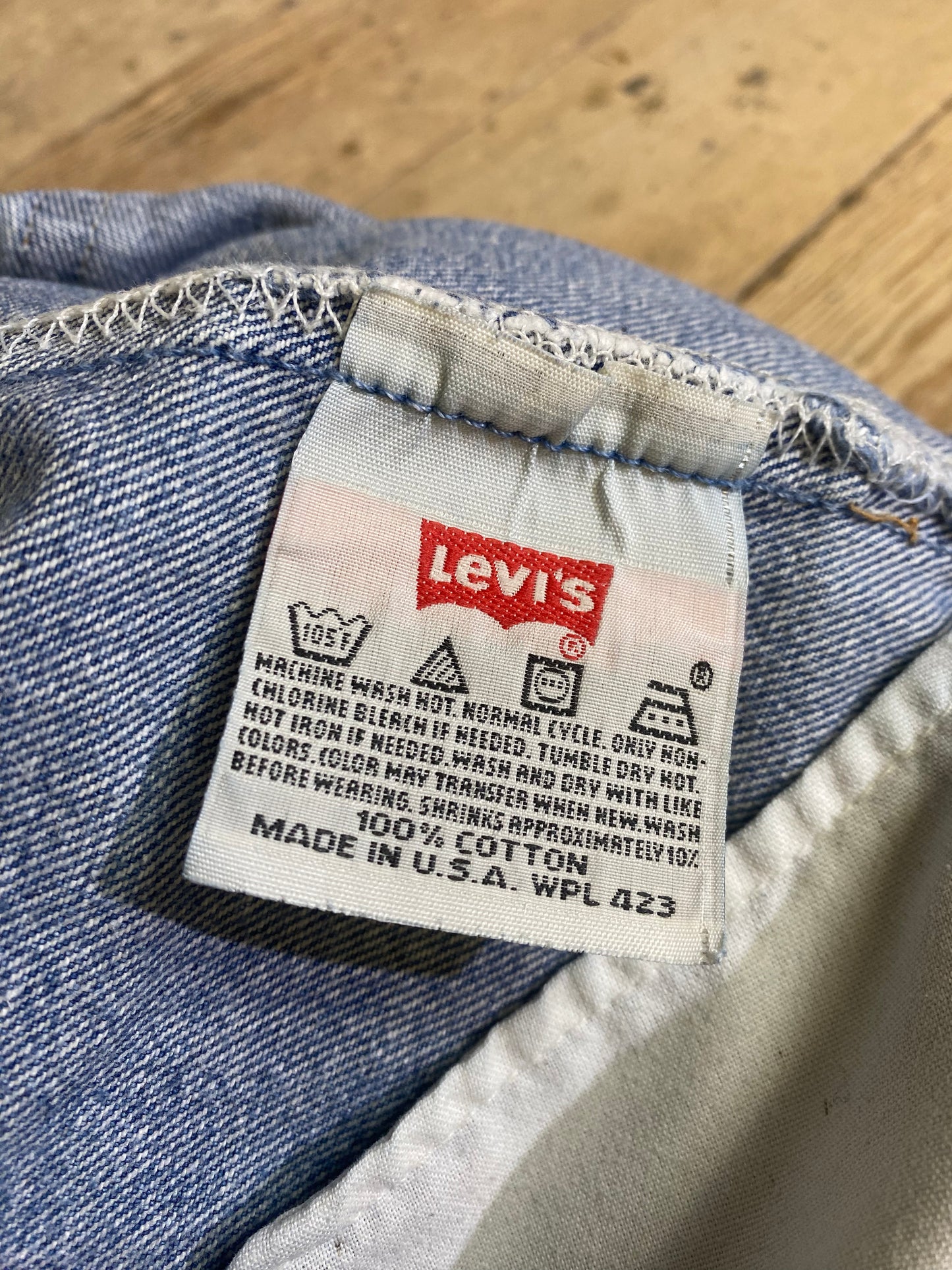 1990s 501XX Mid-Wash Denim Jeans by LEVI'S