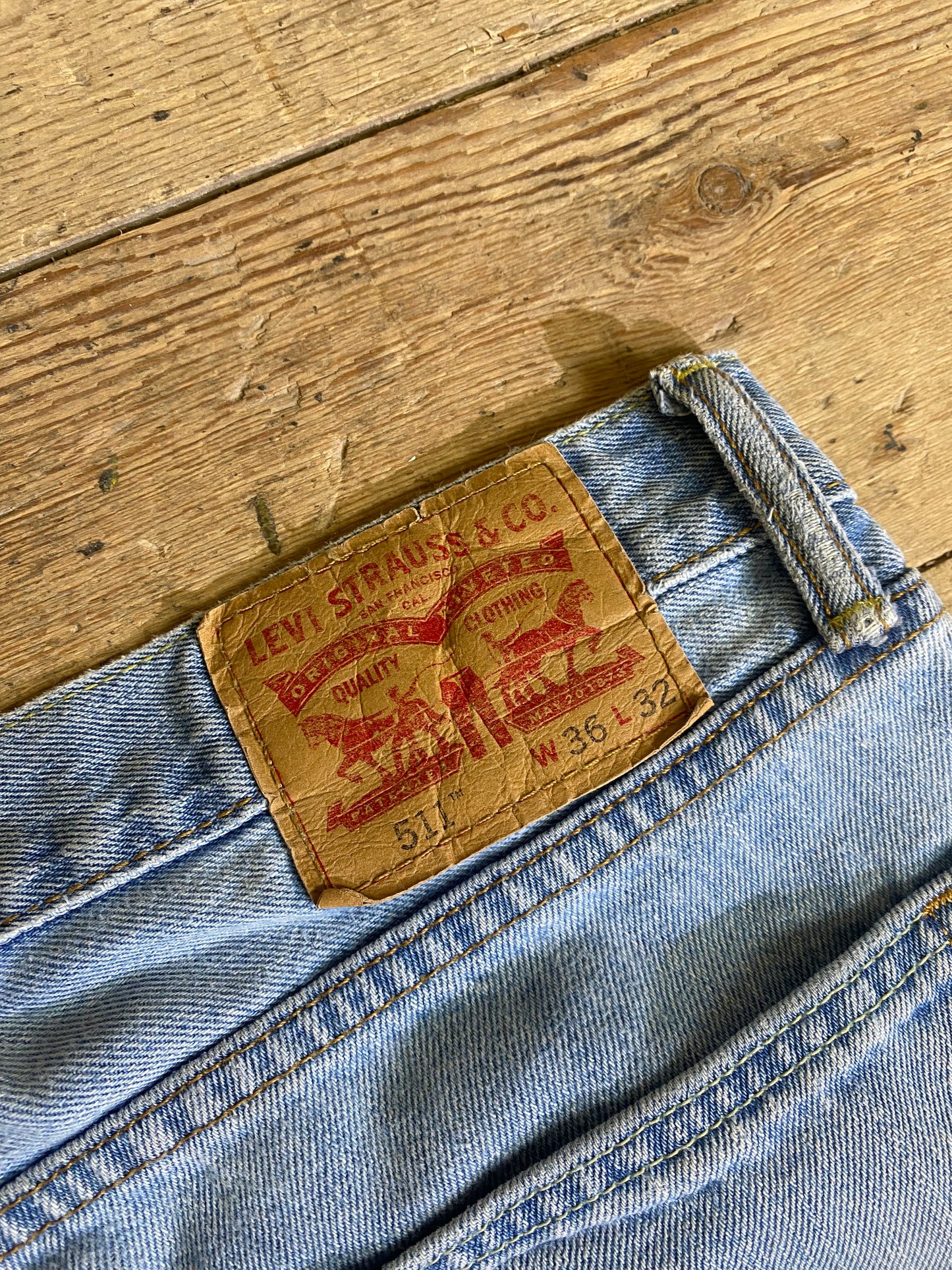 511 Light-Wash Denim Jeans by LEVI'S