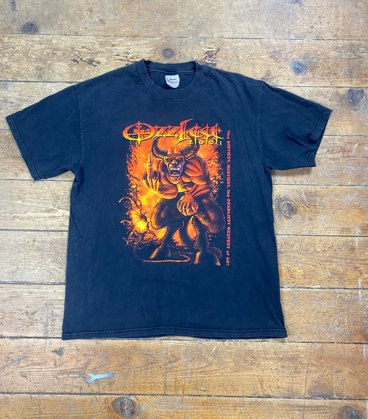 2001 Ozzfest Graphic T Shirt by Hanes